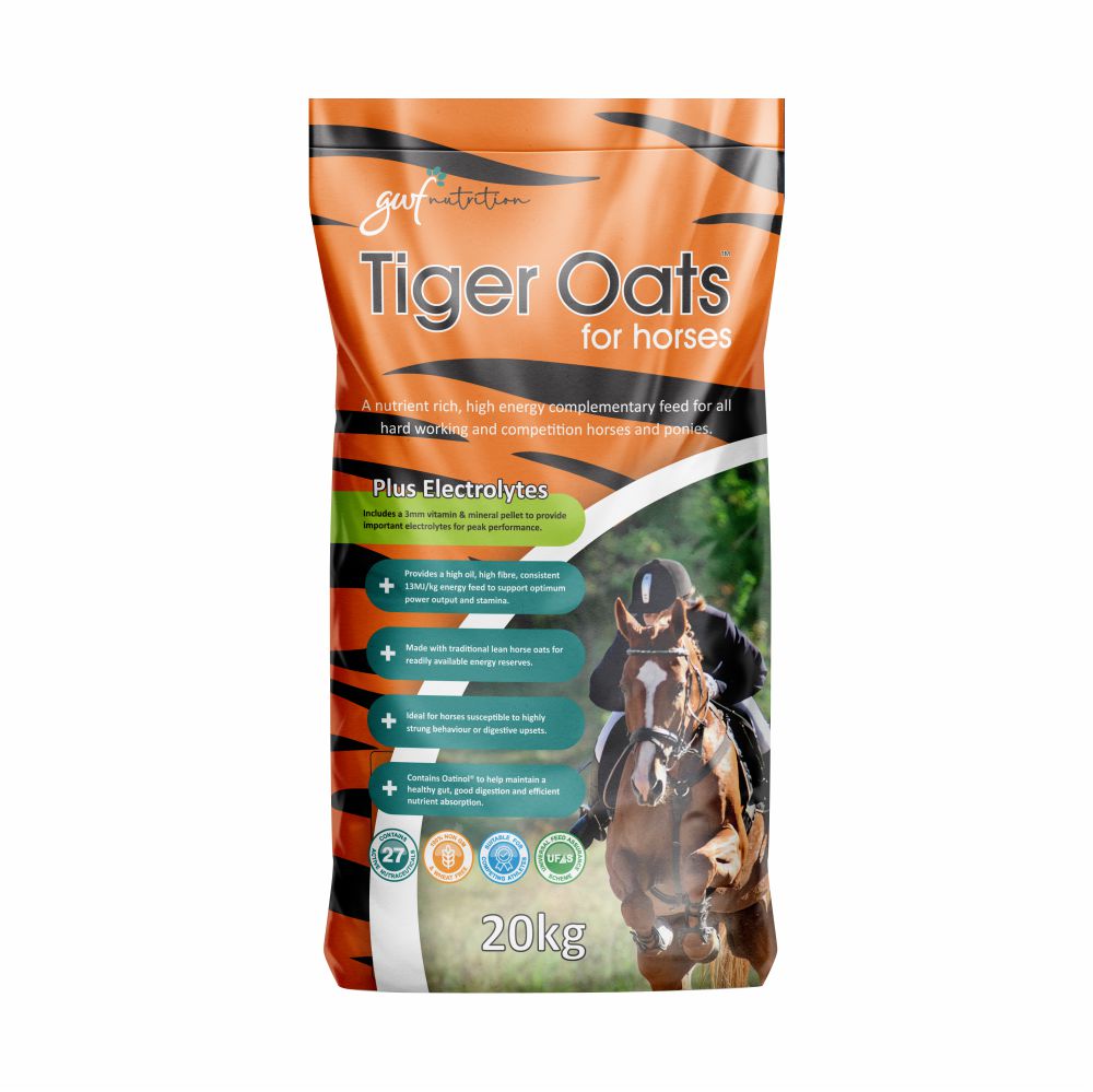 Tiger Oats Feed for Horses 20kg Bag
